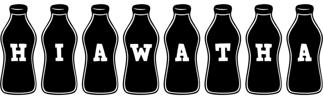 Hiawatha bottle logo