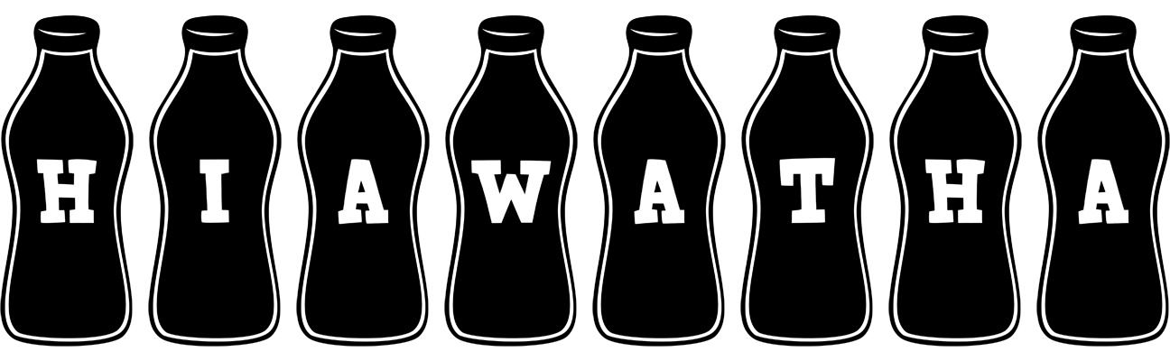 Hiawatha bottle logo