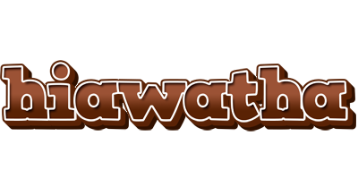 Hiawatha brownie logo