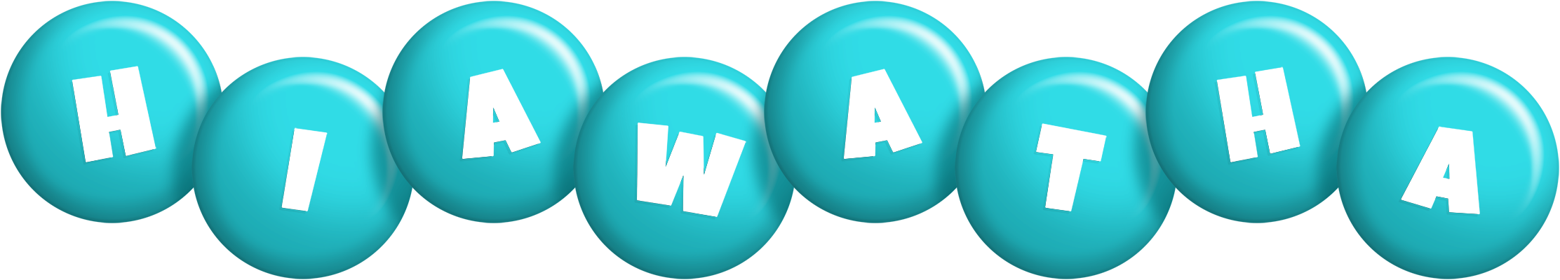 Hiawatha candy-azur logo
