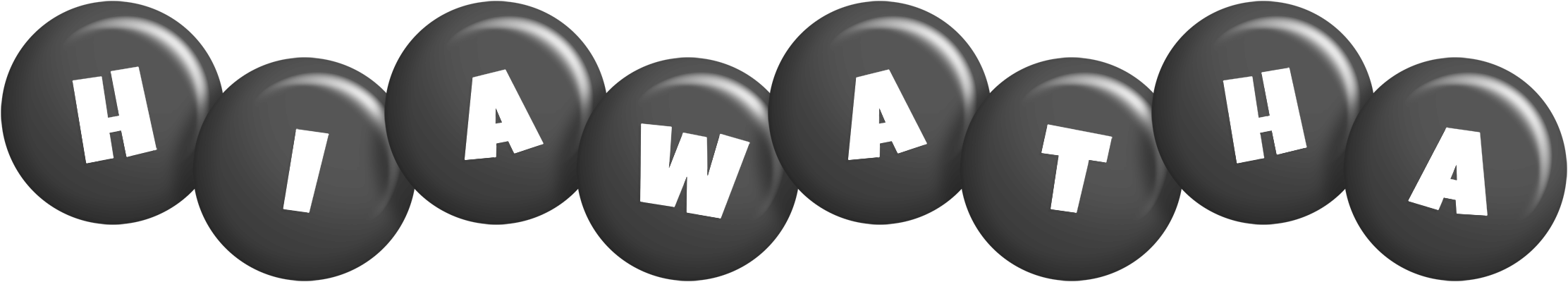 Hiawatha candy-black logo