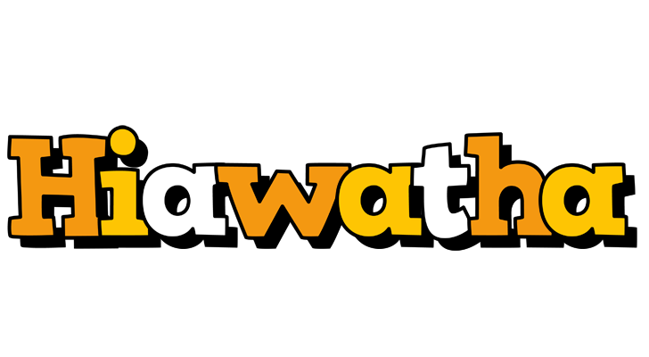 Hiawatha cartoon logo