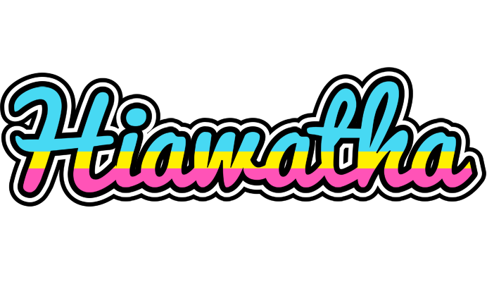 Hiawatha circus logo