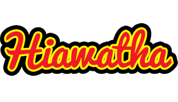 Hiawatha fireman logo