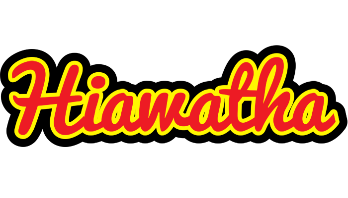 Hiawatha fireman logo