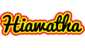 Hiawatha flaming logo