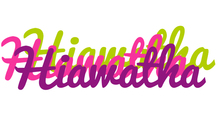 Hiawatha flowers logo