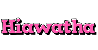 Hiawatha girlish logo