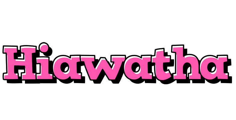 Hiawatha girlish logo