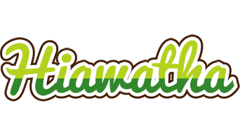 Hiawatha golfing logo