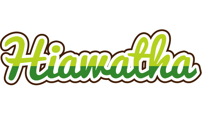 Hiawatha golfing logo