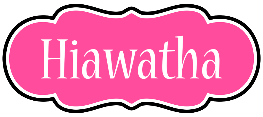 Hiawatha invitation logo