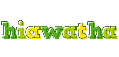 Hiawatha juice logo