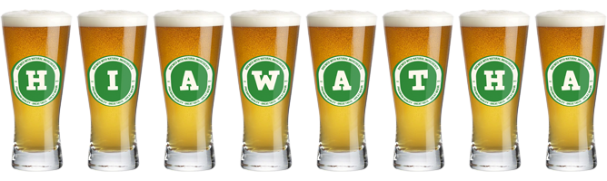 Hiawatha lager logo