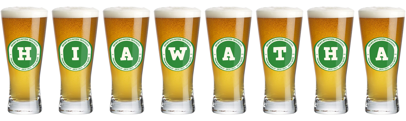 Hiawatha lager logo
