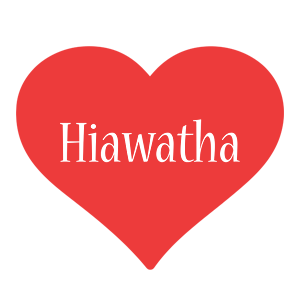 Hiawatha love logo