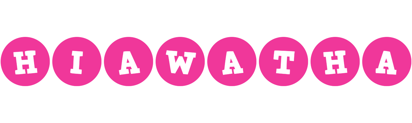 Hiawatha poker logo