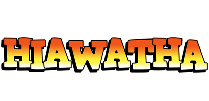 Hiawatha sunset logo