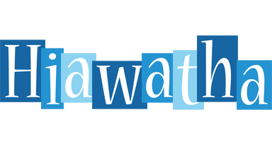 Hiawatha winter logo