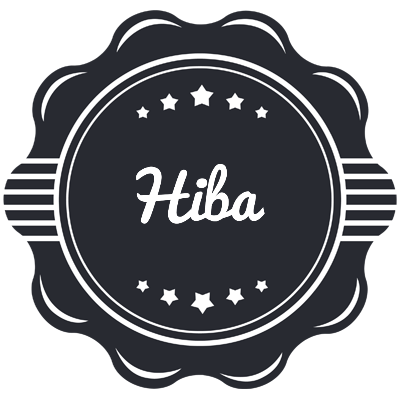 Hiba badge logo
