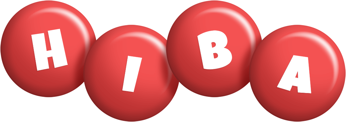 Hiba candy-red logo