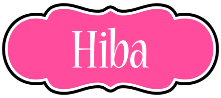 Hiba invitation logo