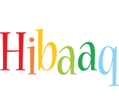 Hibaaq birthday logo