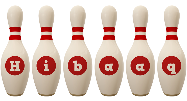 Hibaaq bowling-pin logo