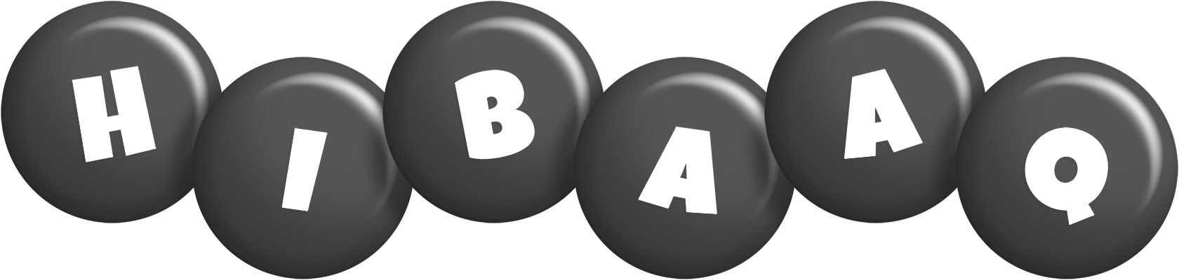 Hibaaq candy-black logo