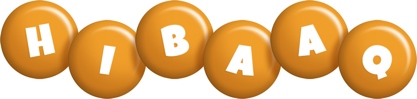 Hibaaq candy-orange logo
