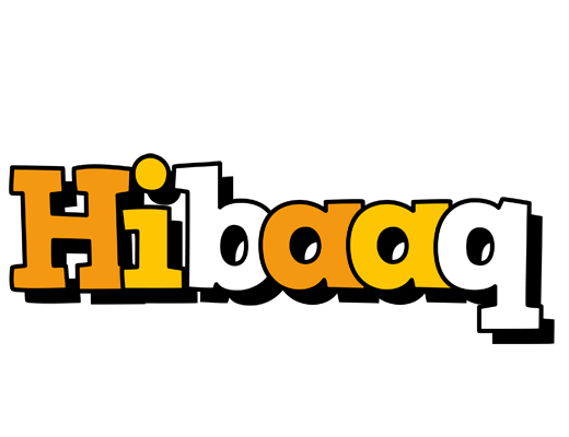 Hibaaq cartoon logo