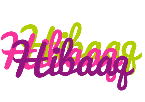Hibaaq flowers logo