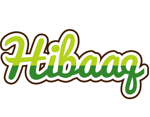 Hibaaq golfing logo