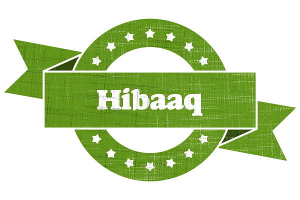 Hibaaq natural logo