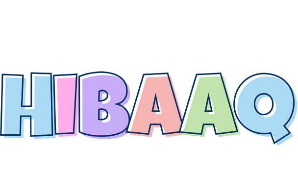 Hibaaq pastel logo