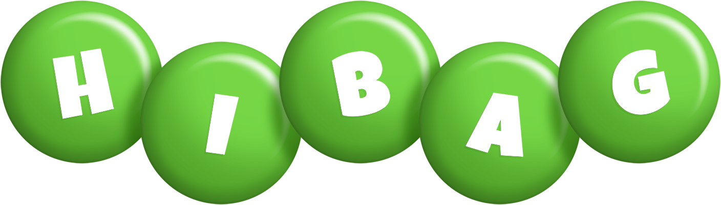 Hibag candy-green logo
