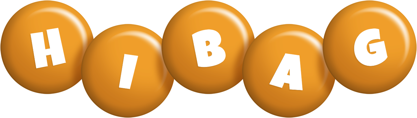 Hibag candy-orange logo