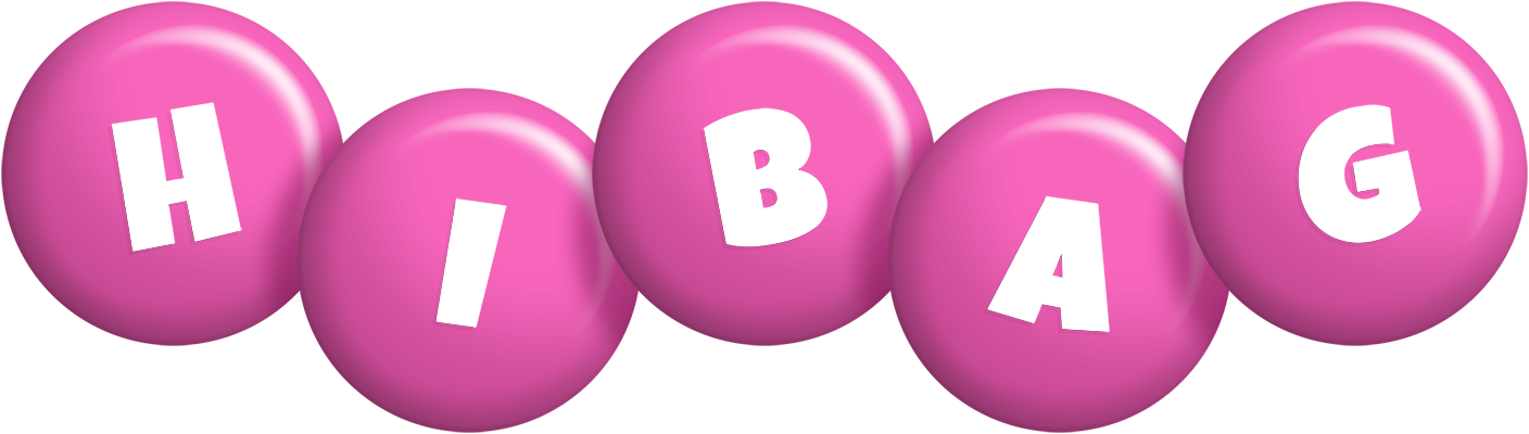 Hibag candy-pink logo
