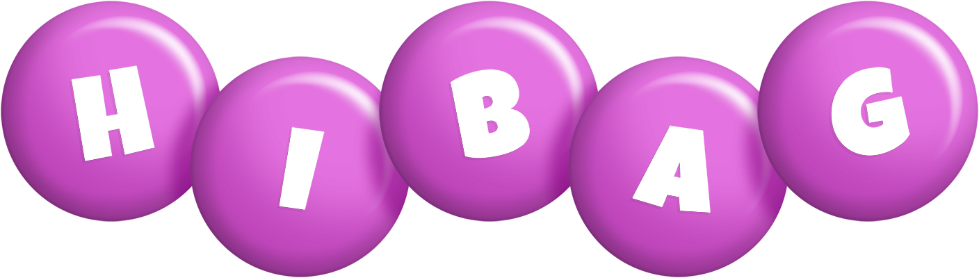 Hibag candy-purple logo