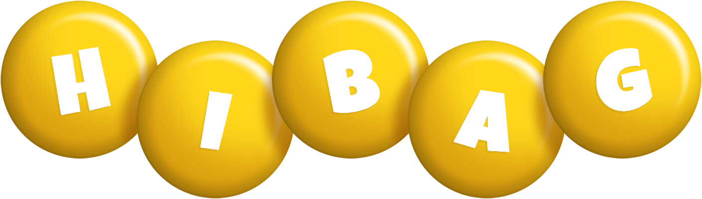 Hibag candy-yellow logo