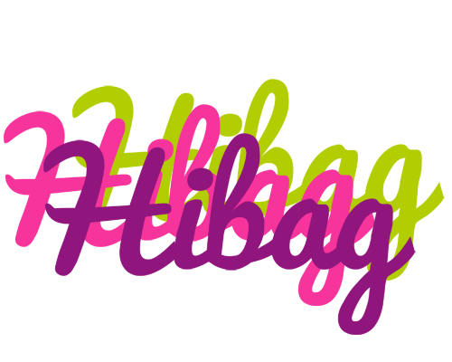 Hibag flowers logo