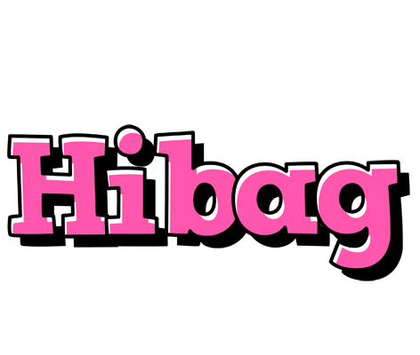 Hibag girlish logo