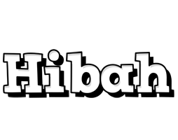 Hibah snowing logo