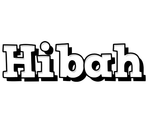 Hibah snowing logo