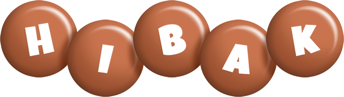 Hibak candy-brown logo