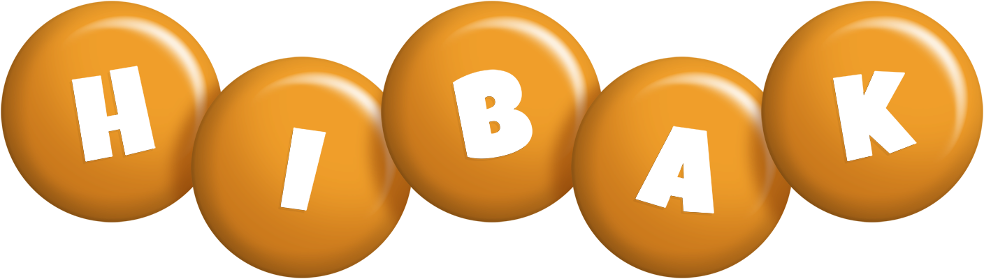 Hibak candy-orange logo