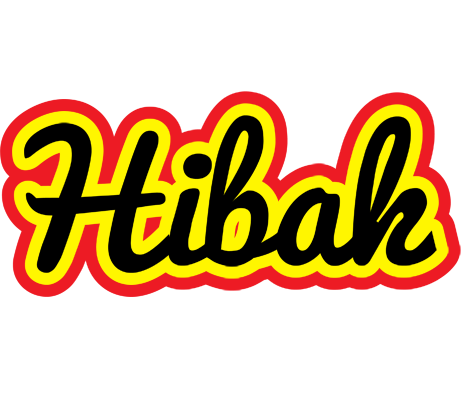 Hibak flaming logo