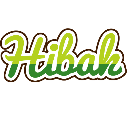 Hibak golfing logo