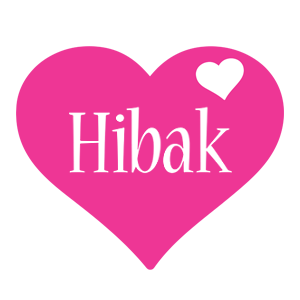 Hibak love-heart logo