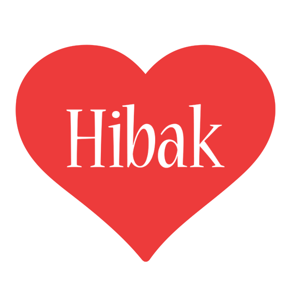 Hibak love logo